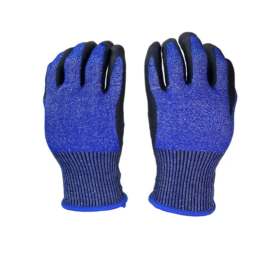 Test Reported Foam Nitrile Coated En 388 4342 Cut Resistant Maxiflex Safety Work Gloves