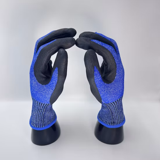 Test Reported Foam Nitrile Coated En 388 4342 Cut Resistant Maxiflex Safety Work Gloves