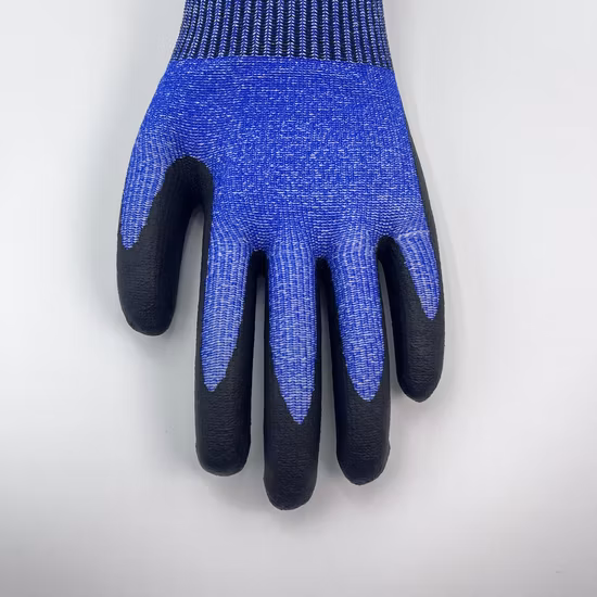 Test Reported Foam Nitrile Coated En 388 4342 Cut Resistant Maxiflex Safety Work Gloves